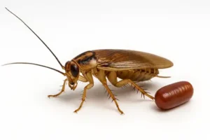 Coquerelles Cuisine – Derrière Réfrigérateur